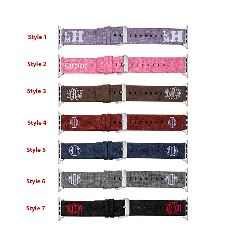 Armband für Apple Watch personalisiert – Red, 38/40MM:210*20MM(8.3*0.8INCH)